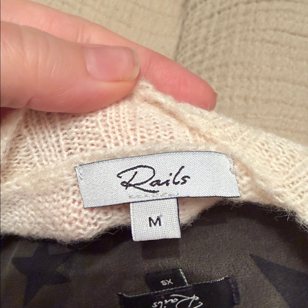 Rails Medium Fruit Patterned Sweater - image 4